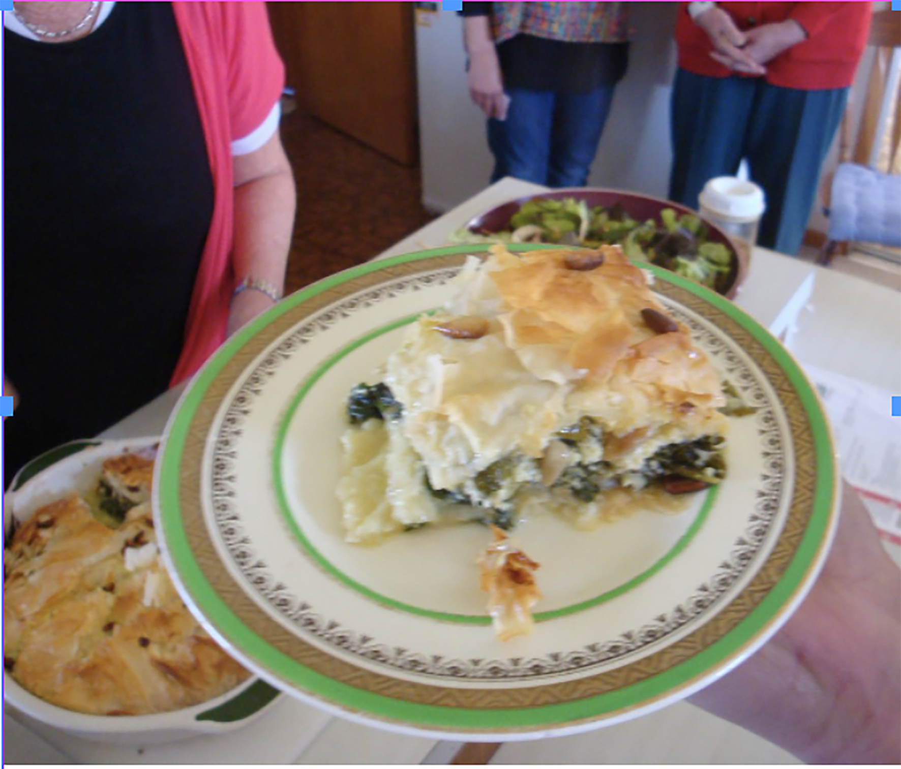 Pauline’s Spinach and Fetta Pie
