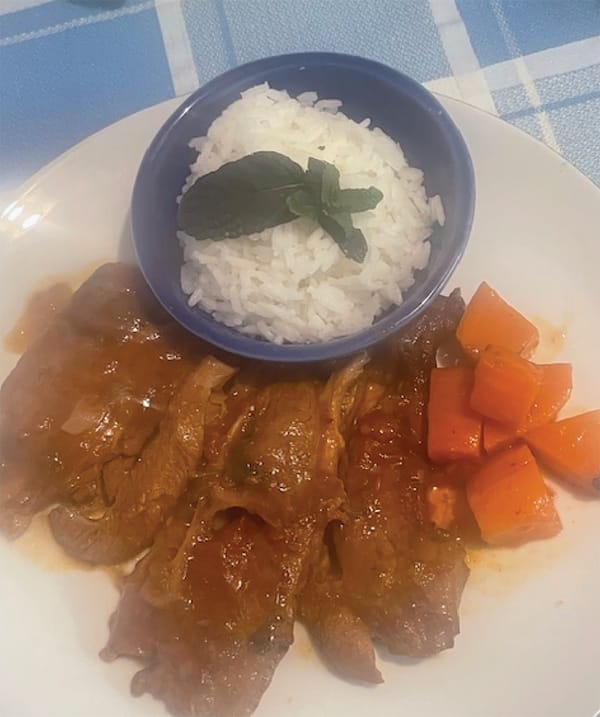 Moroccan spiced lamb