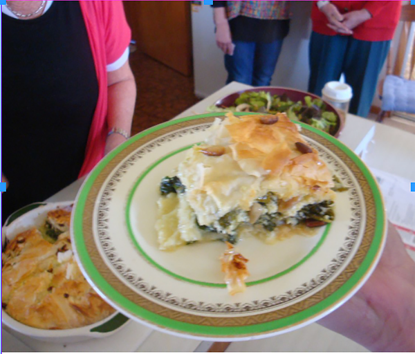 Pauline’s Spinach and Fetta Pie
